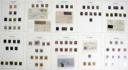 Briefmarken
Lots und Sammlungen
Deutschland (alphabetisch)
Altdeutschland-Preußen 1850-1867 */**/gest./Briefe: Spezialsammlung mit hunderten von Ma...