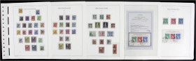 Briefmarken
Lots und Sammlungen
Deutschland (alphabetisch)
Berlin 1948-1990 gest.: Komplette Sammlung im Vordruckalbum ab Schwarzaufdruck geprüft S...