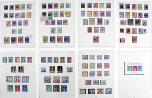 Briefmarken
Lots und Sammlungen
Deutschland (alphabetisch)
Berlin 1948/1959 */**/gest.: Gut bestückte Sammlung ab Schwarzaufdruck postfr. u. gest. ...