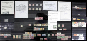 Briefmarken
Lots und Sammlungen
Deutschland (alphabetisch)
Deutsches Reich 1872/1923 */**: Interessanter Steckkartenposten mit vielen guten Ausgabe...