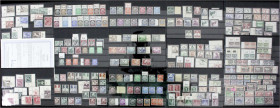 Briefmarken
Lots und Sammlungen
Deutschland (alphabetisch)
Deutsches Reich 1933-1945 */**: Schöner Posten auf Steckkarten, überwiegend postfrische ...