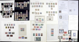 Briefmarken
Lots und Sammlungen
Deutschland (alphabetisch)
Deutschland 1872-1959 (*)/*(**/gest./Briefe: Phantastischer Nachlaß mit insgesamt 6 Albe...