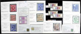 Briefmarken
Lots und Sammlungen
Deutschland (alphabetisch)
Gemeinschaftsausgaben 1946-1948 gest.: Gepflegte Sammlung mit vielen geprüften Ausgaben ...