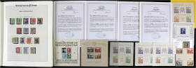 Briefmarken
Lots und Sammlungen
Deutschland (alphabetisch)
Sowjetische Zone 1945-1949 **: Überwiegend postfrische Sammlung mit gesuchten Ausgaben i...