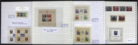 Briefmarken
Lots und Sammlungen
Deutschland (alphabetisch)
Sowjetische Zone 1945-1949 */**/gest.: Gut bestückte Sammlung auf Einsteckseiten im Lind...