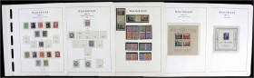 Briefmarken
Lots und Sammlungen
Deutschland (alphabetisch)
Sowjetische Zone 1945-1949 */**: Vorwiegend postfrische Sammlung auf Leuchtturm-Falzlosb...