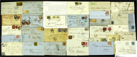 Briefmarken
Briefe
Lots und Sammlungen Deutschland (alphabetisch)
Alle Welt: Interessanter Posten mit einigen hundert Belegen, dabei viele klassisc...
