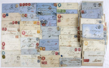 Briefmarken
Briefe
Lots und Sammlungen Deutschland (alphabetisch)
Altdeutschland-Preußen: Interessanter Posten mit ca. 100 Belegen, dabei viele Bun...