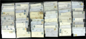 Briefmarken
Briefe
Lots und Sammlungen Deutschland (alphabetisch)
Frankreich: Schöner Posten mit ca. 150 klassischen Belegen mit viel Auslandspost,...