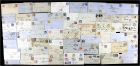 Briefmarken
Briefe
Lots und Sammlungen Allgemein
Alle Welt: Schachtel mit ca. 300 Belegen ab der Klassik, dabei Frankreich mit Buntfrankatur Ceres ...