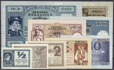 Banknoten
Die deutschen Banknoten ab 1871 nach Rosenberg
Deutsches Reich, 1871-1945
Provinz Laibach, 9 versch. Scheine: 1/2, 1, 2, 5, 10, 50, 100, ...