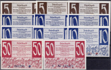 Banknoten
Die deutschen Banknoten ab 1871 nach Rosenberg
Deutschland unter alliierter Besatzung, 1945-1948
11 versch. Scheine Württemberg-Hohenzoll...