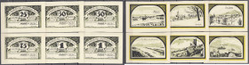 Banknoten
Deutsches Notgeld und KGL
Ittenbach (Rheinland)
Gemeinde: 6 Scheine zu 25, 2 X 50, 75 Pfennig, 2 X 1 Mark 1.12.1921. Ohne handsch. Künstl...