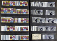 Banknoten
Lots
Deutschland
Serienscheine: Ca. 2650 "Serienscheine/Kleinschecks" aus 47 verschiedenen Orten, viele seltene Serien, meist mehrfach. U...