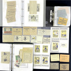 Banknoten
Lots
Deutschland
Serienschein-Tüten, Werbescheine, Postkartengeld (u.a. Detmold). Tolle Sammlung von über 440 Stück in 5 Ordnern. Viele n...