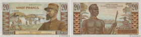 Country : FRENCH EQUATORIAL AFRICA 
Face Value : 20 Francs Émile Gentil  
Date : (1957) 
Period/Province/Bank : Institut d'émission de l'A.E.F. et du ...