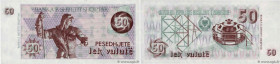 Country : ALBANIA 
Face Value : 50 Lek Valutë  
Date : (1992) 
Period/Province/Bank : Banka E Shtetit Shqiptar 
Catalogue reference : P.50b 
Alphabet ...