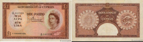 Country : CYPRUS 
Face Value : 1 Pound  
Date : 01 février 1956 
Period/Province/Bank : Government of Cyprus 
Catalogue reference : P.35a 
Alphabet - ...