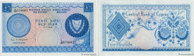 Country : CYPRUS 
Face Value : 5 Pounds  
Date : 01 juillet 1975 
Period/Province/Bank : Central Bank of Cyprus 
Catalogue reference : P.44c 
Alphabet...
