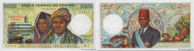 Country : COMOROS 
Face Value : 5000 Francs  
Date : (1986) 
Period/Province/Bank : Banque Centrale des Comores 
Catalogue reference : P.12a 
Addition...