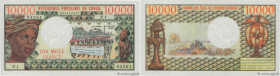 Country : CONGO 
Face Value : 10000 Francs  
Date : (1971) 
Period/Province/Bank : B.E.A.C. 
Department : République Populaire du Congo 
Catalogue ref...