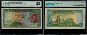 Country : EGYPT 
Face Value : 50 Pounds  
Date : 1951 
Period/Province/Bank : National Bank of Egypt 
Catalogue reference : P.26b 
Alphabet - signatur...
