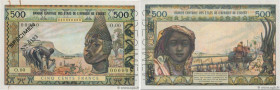 Country : WEST AFRICAN STATES 
Face Value : 500 Francs Spécimen 
Date : (1964) 
Period/Province/Bank : B.C.E.A.O. 
Catalogue reference : P.3s 
Additio...