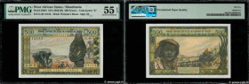 Country : WEST AFRICAN STATES 
Face Value : 500 Francs  
Date : (1970) 
Period/Province/Bank : B.C.E.A.O. 
Department : Mauritanie 
Catalogue referenc...