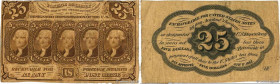 Country : UNITED STATES OF AMERICA 
Face Value : 25 Cents  
Date : 17 juillet 1862 
Period/Province/Bank : Fractional Currency 
Catalogue reference : ...