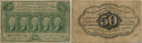 Country : UNITED STATES OF AMERICA 
Face Value : 50 Cents  
Date : 17 juillet 1862 
Period/Province/Bank : Fractional Currency 
Catalogue reference : ...