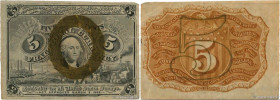 Country : UNITED STATES OF AMERICA 
Face Value : 5 Cents  
Date : 03 mars 1863 
Period/Province/Bank : Fractional Currency 
Catalogue reference : P.10...