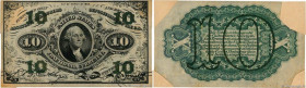 Country : UNITED STATES OF AMERICA 
Face Value : 10 Cents  
Date : 03 mars 1863 
Period/Province/Bank : Fractional Currency 
Catalogue reference : P.1...