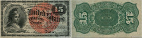 Country : UNITED STATES OF AMERICA 
Face Value : 15 Cents  
Date : 03 mars 1863 
Period/Province/Bank : Fractional Currency 
Catalogue reference : P.1...