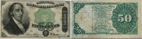 Country : UNITED STATES OF AMERICA 
Face Value : 50 Cents  
Date : 03 mars 1863 
Period/Province/Bank : Fractional Currency 
Catalogue reference : P.1...