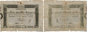 Country : FRANCE 
Face Value : 10000 Francs  
Date : 07 janvier 1795 
Period/Province/Bank : Assignats 
Catalogue reference : Ass.52a 
Additional refe...