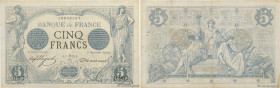 Country : FRANCE 
Face Value : 5 Francs NOIR  
Date : 05 septembre 1872 
Period/Province/Bank : Banque de France, XXe siècle 
Catalogue reference : F....