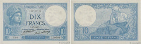 Country : FRANCE 
Face Value : 10 Francs MINERVE  
Date : 02 juillet 1927 
Period/Province/Bank : Banque de France, XXe siècle 
Catalogue reference : ...