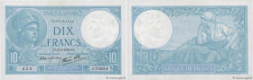 Country : FRANCE 
Face Value : 10 Francs MINERVE modifié  
Date : 02 novembre 1939 
Period/Province/Bank : Banque de France, XXe siècle 
Catalogue ref...