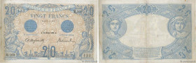 Country : FRANCE 
Face Value : 20 Francs BLEU  
Date : 20 février 1906 
Period/Province/Bank : Banque de France, XXe siècle 
Catalogue reference : F.1...