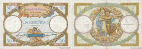 Country : FRANCE 
Face Value : 50 Francs LUC OLIVIER MERSON type modifié  
Date : 31 mai 1934 
Period/Province/Bank : Banque de France, XXe siècle 
De...