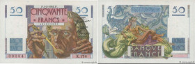 Country : FRANCE 
Face Value : 50 Francs LE VERRIER  
Date : 01 février 1951 
Period/Province/Bank : Banque de France, XXe siècle 
Catalogue reference...