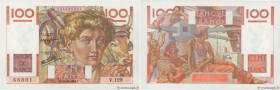 Country : FRANCE 
Face Value : 100 Francs JEUNE PAYSAN  
Date : 31 octobre 1946 
Period/Province/Bank : Banque de France, XXe siècle 
Catalogue refere...