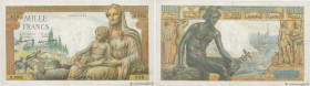 Country : FRANCE 
Face Value : 1000 Francs DÉESSE DÉMÉTER  
Date : 28 octobre 1943 
Period/Province/Bank : Banque de France, XXe siècle 
Catalogue ref...