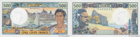 Country : TAHITI 
Face Value : 500 Francs  
Date : (1985) 
Period/Province/Bank : Institut d'Émission d'Outre-Mer 
French City : Papeete 
Catalogue re...