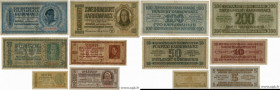 Country : UKRAINE 
Face Value : 1 au 200 Karbowanez  
Date : 10 mars 1942 
Period/Province/Bank : Ukrainian Central Bank 
Catalogue reference : P.49, ...