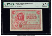 Austria Austro-Hungarian Bank 20 Kronen 1900 Pick 5 PMG Choice Very Fine 35 EPQ. 

HID09801242017

© 2020 Heritage Auctions | All Rights Reserved