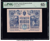 Austria Austro-Hungarian Bank 50 Kronen 1902 Pick 6 PMG Gem Uncirculated 65 EPQ. 

HID09801242017

© 2020 Heritage Auctions | All Rights Reserved