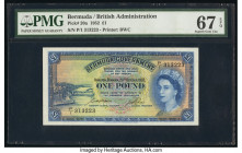Bermuda Bermuda Government 1 Pound 20.10.1952 Pick 20a PMG Superb Gem Unc 67 EPQ. 

HID09801242017

© 2020 Heritage Auctions | All Rights Reserved