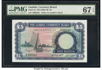 Gambia The Gambia Currency Board 5 Pounds ND (1965-70) Pick 3a PMG Superb Gem Unc 67 EPQ. 

HID09801242017

© 2020 Heritage Auctions | All Rights Rese...