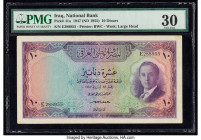 Iraq National Bank of Iraq 10 Dinars 1947 (ND 1955) Pick 41a PMG Very Fine 30. 

HID09801242017

© 2020 Heritage Auctions | All Rights Reserved